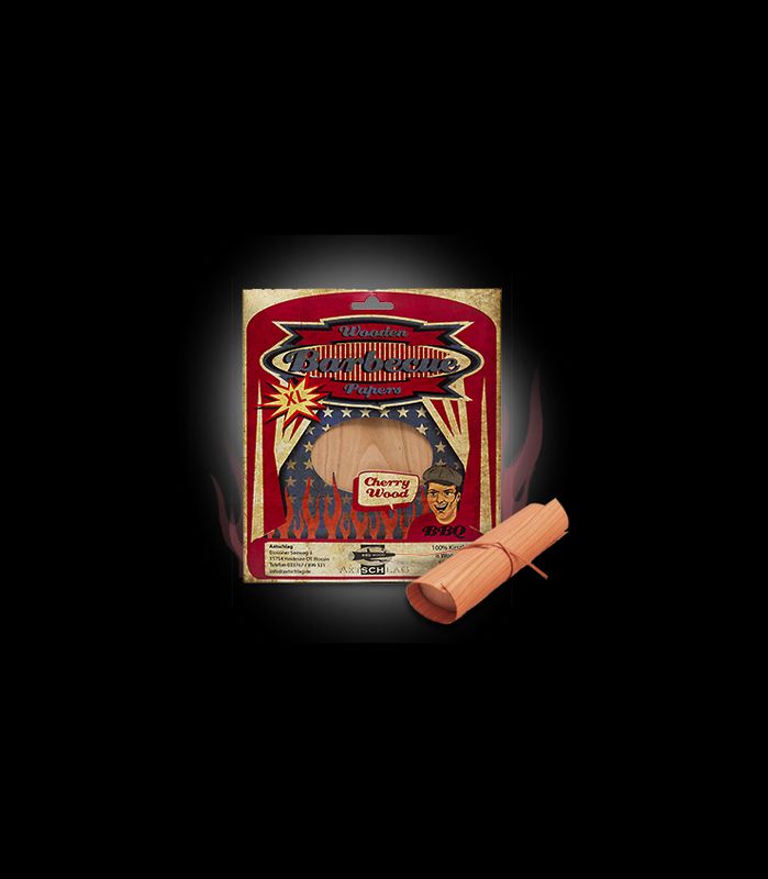 Grillpapir Kirsebær  -Wooden Papers