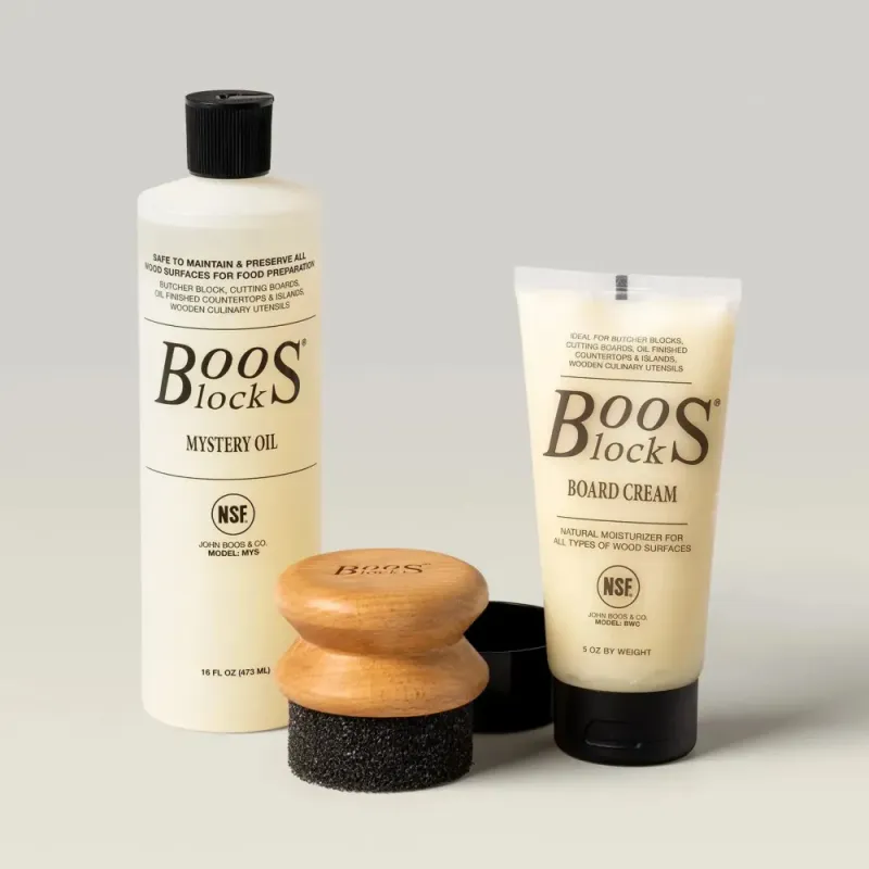 Cutting Board Care Set - Oil and Wax for Wood