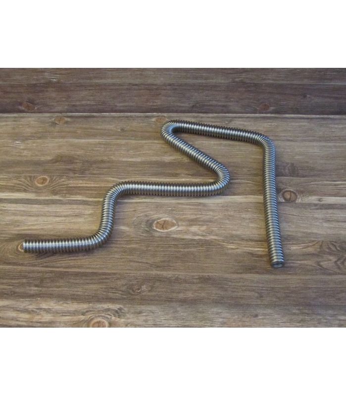 Rustfritt stål flexrør 0,65 liter Grill Smo 0,5 meter