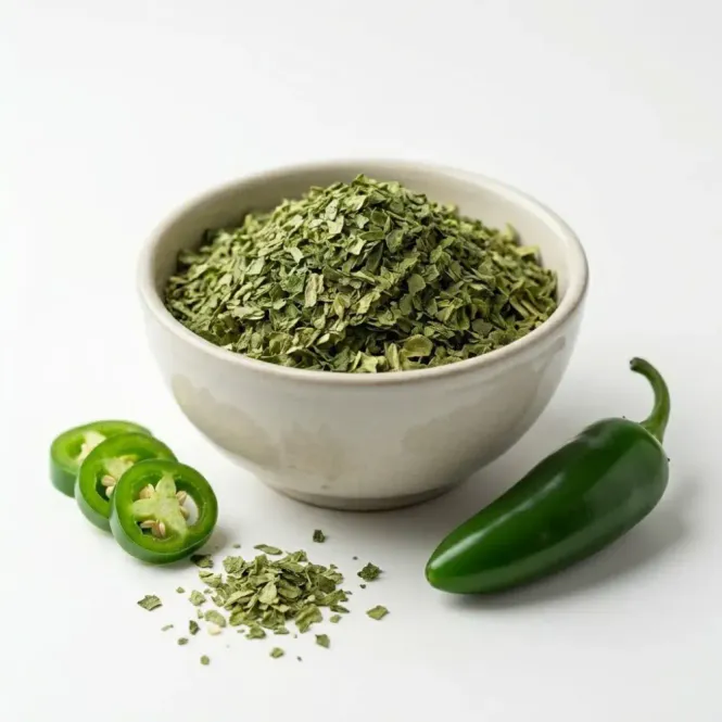 Hovedbilde Jalapenos Grønn flakes 1-3mm