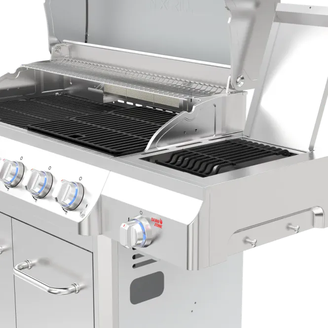 Hovedbilde Nexgrill Gourmet Pro 6-Brenner Gassgrill | Rustfritt Stål