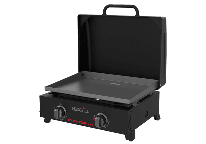 Hovedbilde Nexgrill 2-Brenner Plancha Bordgrill | Bærbar | Sort