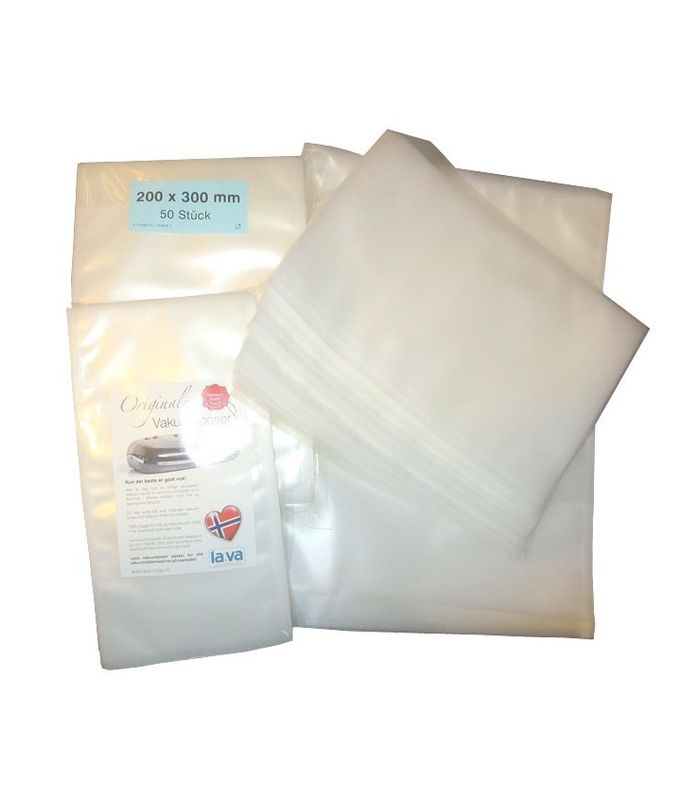 Lava vakuumposer med struktur 20x30 cm 500 stk
