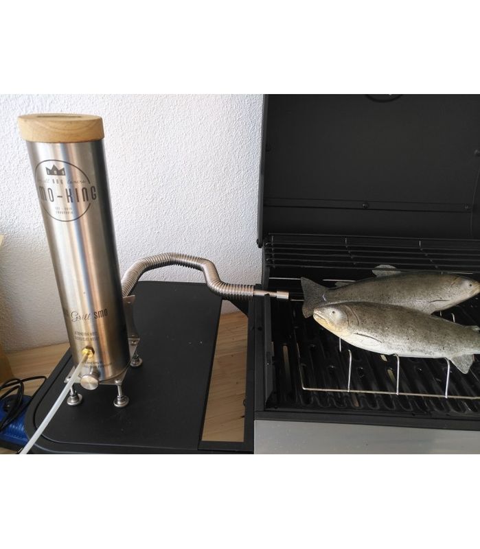 Rustfritt stål flexrør 0,65 liter Grill Smo 1 meter