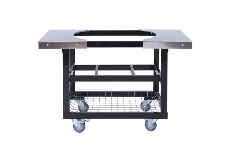 Primo Steel Cart with Stainless Side Tables (XL 400 & LG 300)