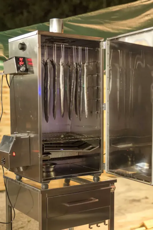 Borniak bord rustfritt stål for røykeovn