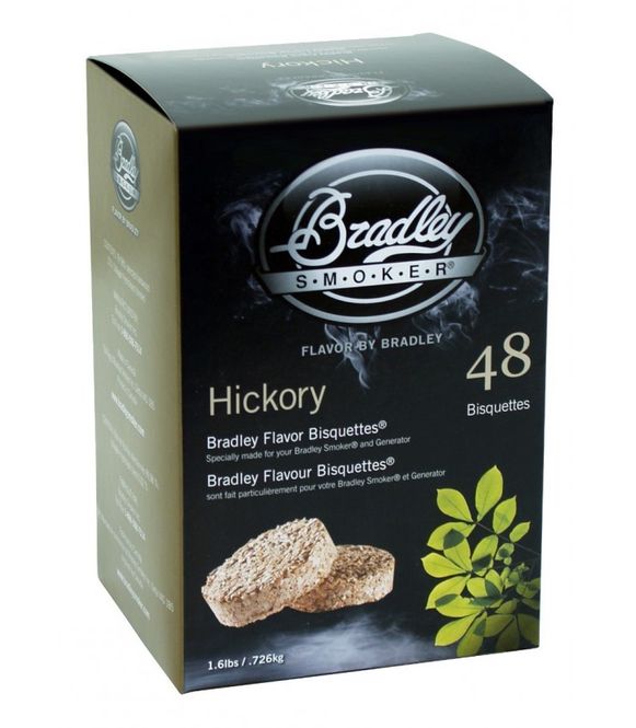 Main Image Bradley Røykebriketter av Hickory 48-pack