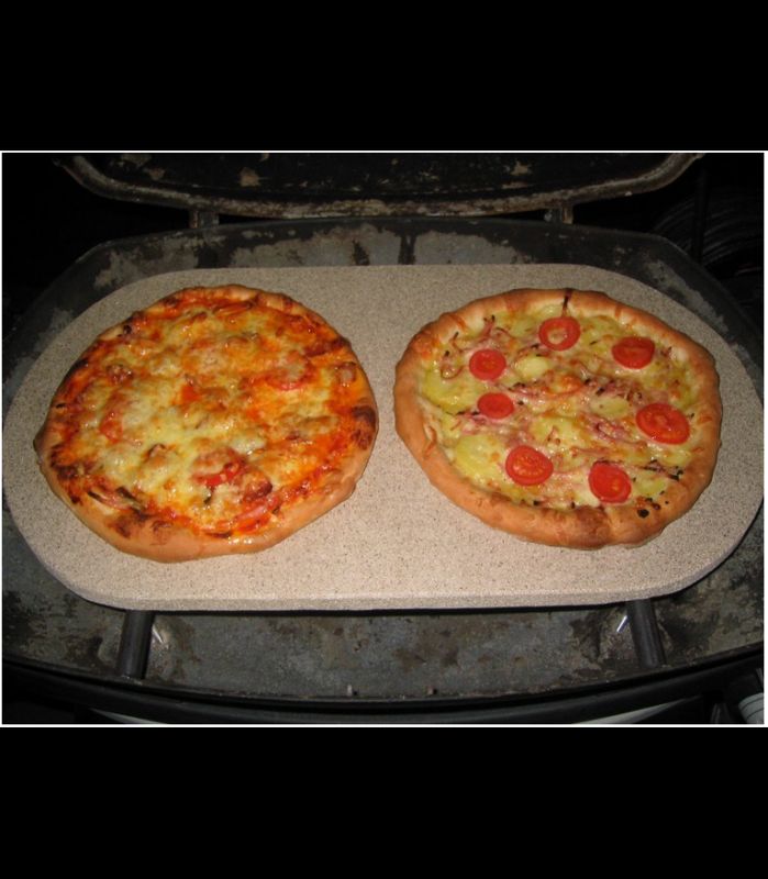 Fredstone Pizzastein Oval Large