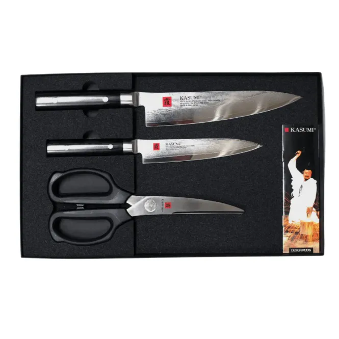 Hovedbilde Kasumi Damask Gavesett 3 Deler - Kniver og Saks