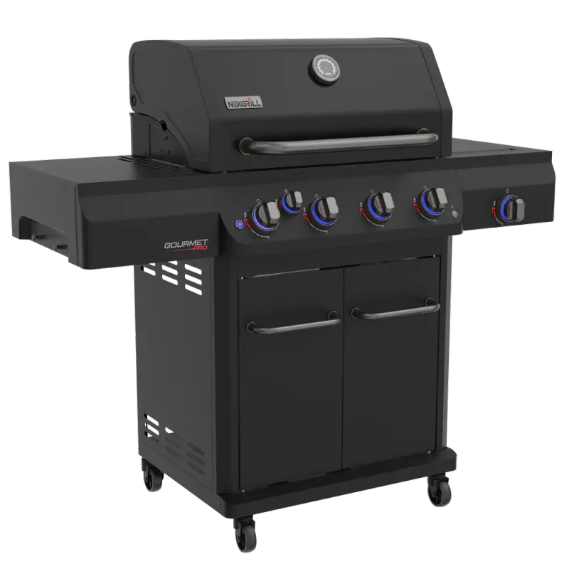 Nexgrill Gourmet Pro 4-Brenner Gassgrill | All Black