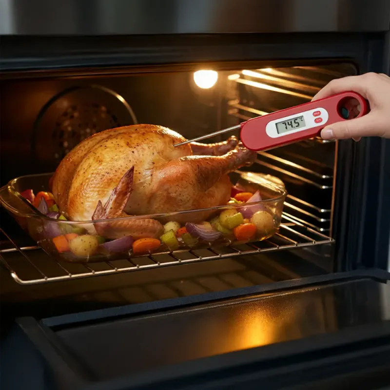 Digital Meat Thermometer | Folding Probe