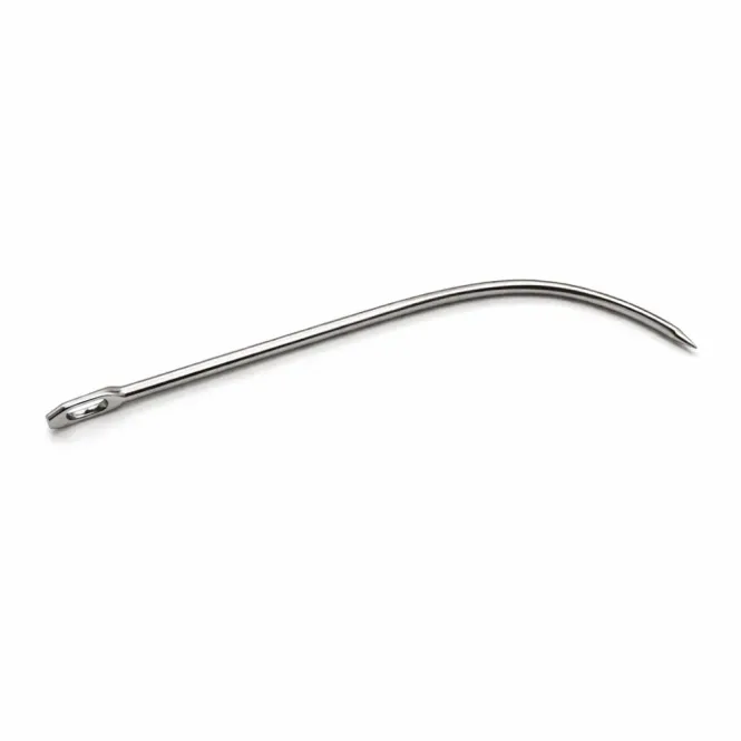 Main Image Curved Trussing Needle 180 x 3 mm | Meat Processing