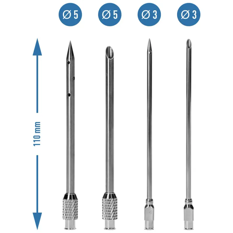 Kjøttinjektor semi-automatisk med slange 